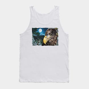 White Tailed Eagle Forest View From The Ruins Tank Top